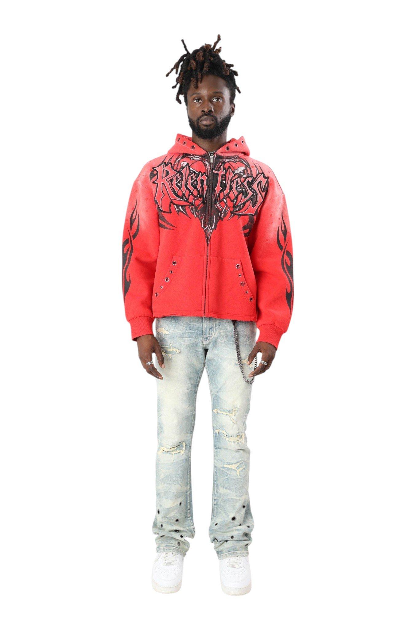 RELENTLESS GROMMET FZ HOD - TRUE RED - RED